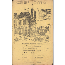 Journal scolaire Freinet. Coeurs joyeux. Juin, 1955.