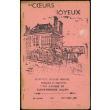 Journal scolaire Freinet. Coeurs joyeux. N°1, octobre, 1956.