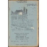 Journal scolaire Freinet. Coeurs joyeux. N°4, mars avril, 1957.