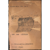 Journal scolaire Freinet. Gai ! Gai ! L'écolier. N°3, février mars, 1951.