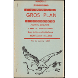 Journal scolaire Freinet. Gros plan. N°3, [1964].
