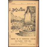 Journal scolaire Freinet. Jets d'eau. N°1, octobre novembre décembre, 1956.