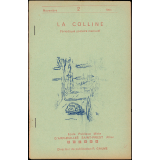 Journal scolaire Freinet. La colline. N°2, novembre, 1954.
