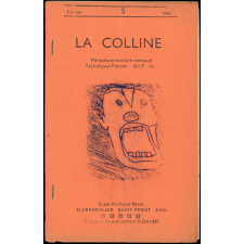 Journal scolaire Freinet. La colline. N°5, février, 1955.