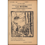 Journal scolaire Freinet. La ruche. N°1, octobre, 1950.