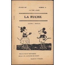 Journal scolaire Freinet. La ruche. N°5, février, 1951.