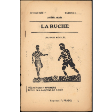 Journal scolaire Freinet. La ruche. N°5, février, 1953.