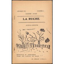 Journal scolaire Freinet. La ruche. N°5, février, 1954.