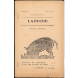 Journal scolaire Freinet. La ruche. N°5, mars, 1954.