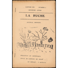 Journal scolaire Freinet. La ruche. N°4, janvier, 1955.