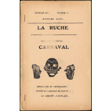 Journal scolaire Freinet. La ruche. N°5, février, 1955.