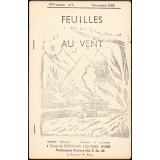 Journal scolaire Freinet. Feuilles au vent. N°4, décembre, 1962.
