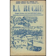 Journal scolaire Freinet. La ruche. N°5, février, [1954].