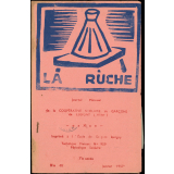 Journal scolaire Freinet. La ruche. N°48, janvier, 1957.