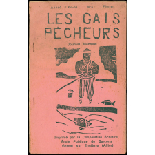 Journal scolaire Freinet. Les gais pêcheurs. N°4, février, 1953.