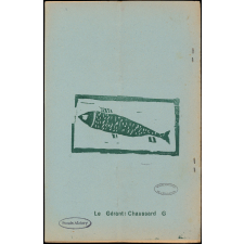Journal scolaire Freinet. Les gais pêcheurs. N°1, octobre, 1953.