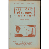 Journal scolaire Freinet. Les gais pêcheurs. N°4, février, 1954.