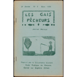 Journal scolaire Freinet. Les gais pêcheurs. N°5, mars, 1954.