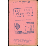 Journal scolaire Freinet. Les gais pêcheurs. N°6, janvier, 1955.