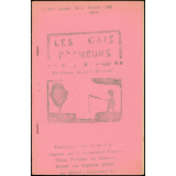 Journal scolaire Freinet. Les gais pêcheurs. N°4, février mars, 1955.