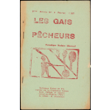 Journal scolaire Freinet. Les gais pêcheurs. N°4, février, 1957.