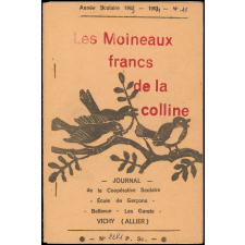 Journal scolaire Freinet. Les moineaux francs de la colline. N°15, 1963-1964.