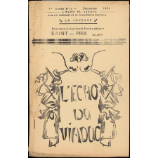 Journal scolaire Freinet. L'écho du viaduc. N°3, décembre, 1954.