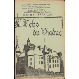 Journal scolaire Freinet. L'écho du viaduc. N°1, octobre novembre, 1956.