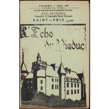 Journal scolaire Freinet. L'écho du viaduc. N°4, février, 1957.