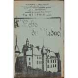Journal scolaire Freinet. L'écho du viaduc. N°5, mars avril, 1957.