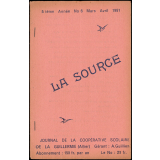 Journal scolaire Freinet. La source. N°6, mars avril, 1951.