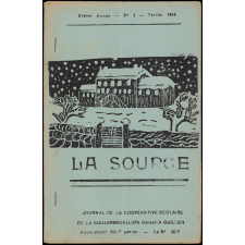 Journal scolaire Freinet. La source. N°3, février, 1954.