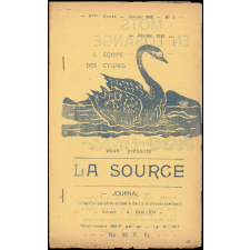 Journal scolaire Freinet. La source. N°3, janvier février, 1955.
