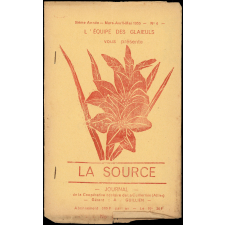 Journal scolaire Freinet. La source. N°4, mars avril mai, 1955.
