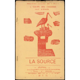 Journal scolaire Freinet. La source. N°5, juin juillet, 1955.
