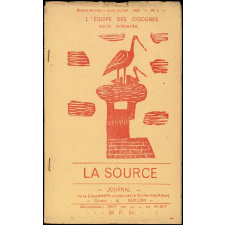 Journal scolaire Freinet. La source. N°5, juin juillet, 1955.