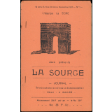 Journal scolaire Freinet. La source. N°1, octobre novembre, 1955.