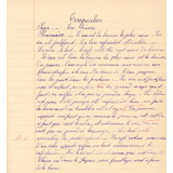 Cahier de devoirs journaliers, école de Juvardeil, Congrégation des Religieuses de la Providence de La Pommeraye