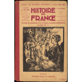 Histoire de France : classe du certificat d'études et cours supérieur, classe de 7e