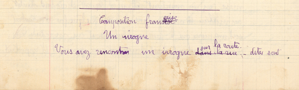 Cahier de Classe