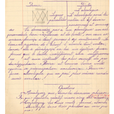 Cahier devoirs journalier