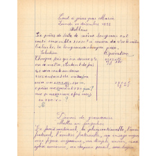 Cahier journalier