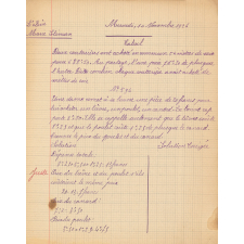 Cahier journalier