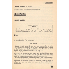 Annales du bac 1988 : allemand