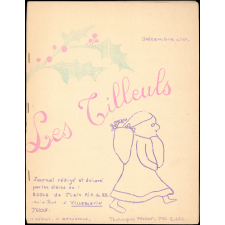 Journal scolaire Freinet Les tilleuls. Décembre 1964