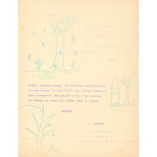 Journal scolaire Freinet Les tilleuls. Décembre 1964