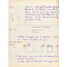 Cahier mensuel
