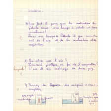 Cahier mensuel