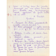 Cahiers de devoirs mensuels
