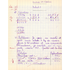Cahiers de devoirs mensuels